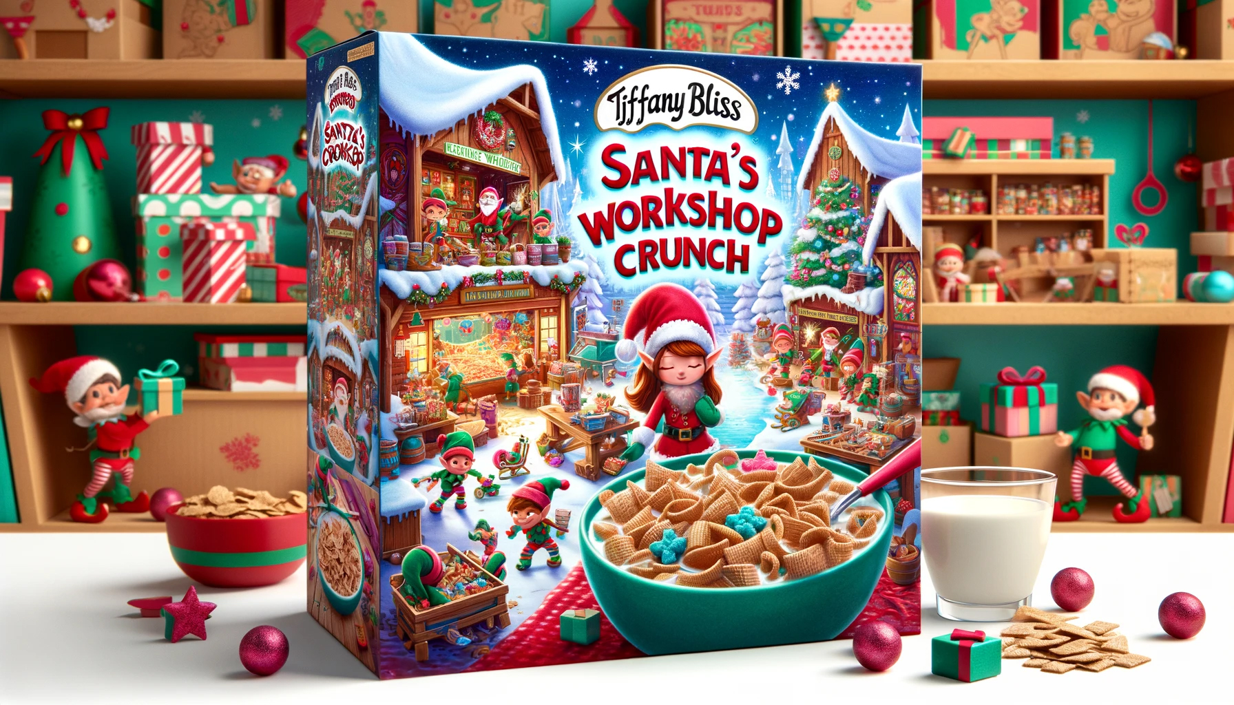 Santa’s Workshop Christmas Cereal