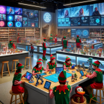 santas workshop 1900 – FREE Image Download