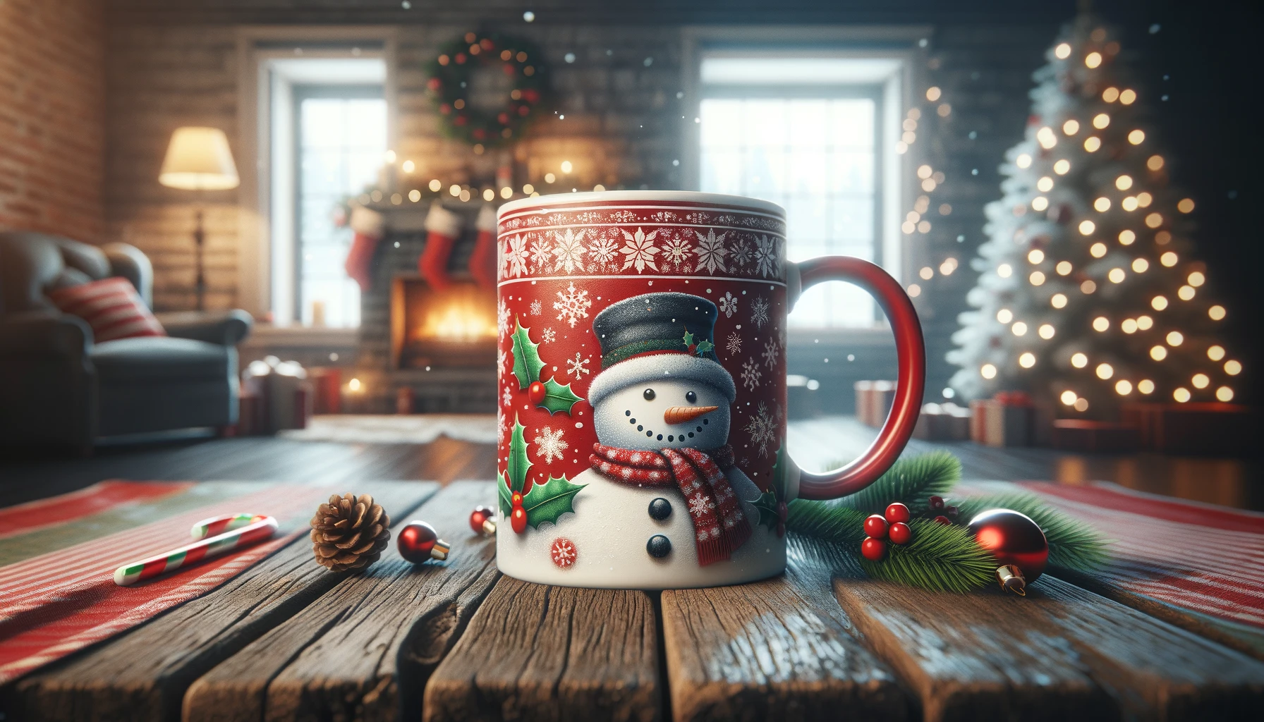 Snowman Christmas Mug