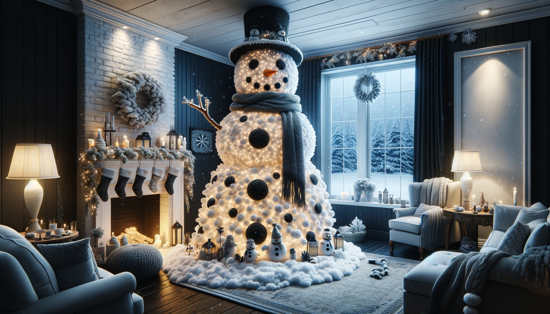 Snowman Christmas Tree