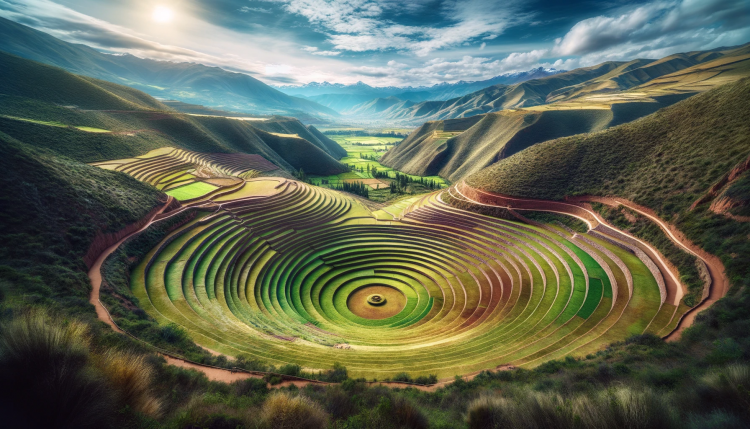 The Moray Agricultural Terraces in Peru