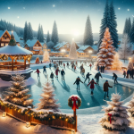 Christmas Night Shops Shopping Decorations – FREE Image Download