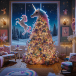 Dragon Christmas Tree 2 – Ai Generated Image – FREE Download