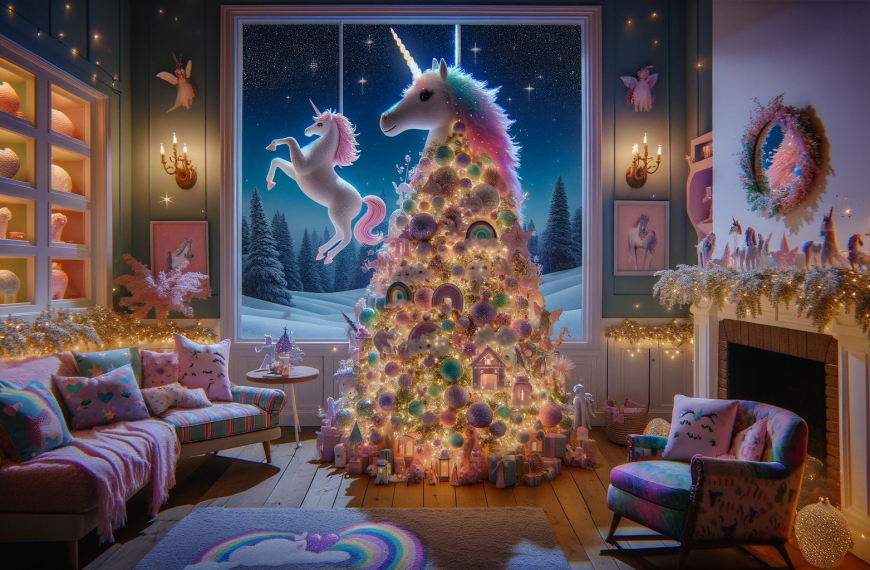 Unicorn Christmas Tree