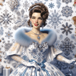 Woman with Snow Globe – Ai Generated Image – FREE Download