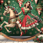 Woman in Elf Outfit – Ai Generated Image – FREE Download