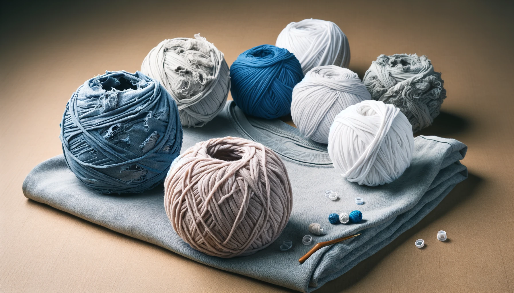 How To Make T-Shirt Yarn for Crochet Projects - Tiffany Bliss