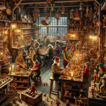 Santas Workshop 1920 – FREE Image Download