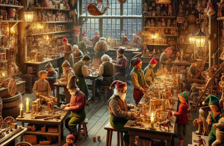 santas workshop 1900