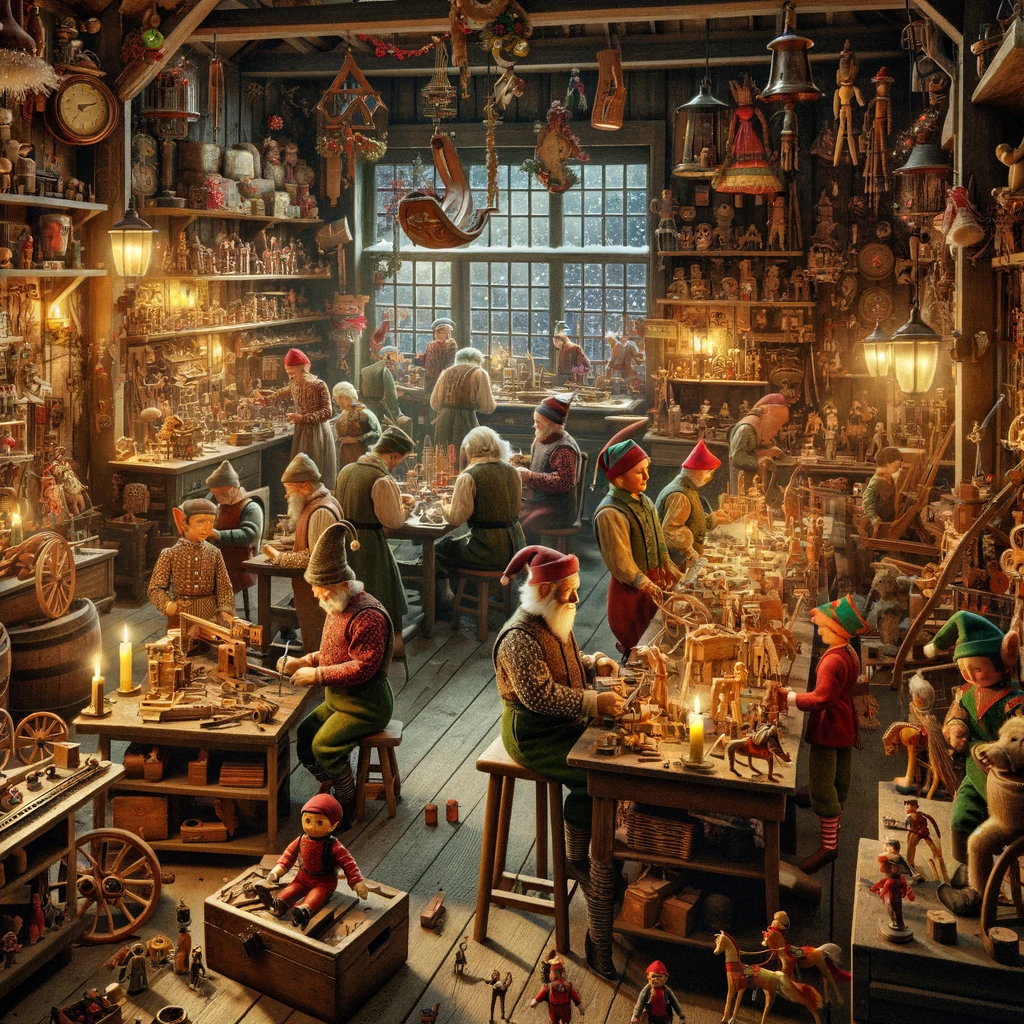 santas workshop 1900