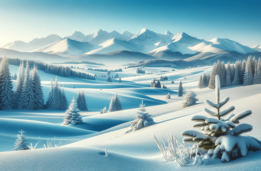 snow scene