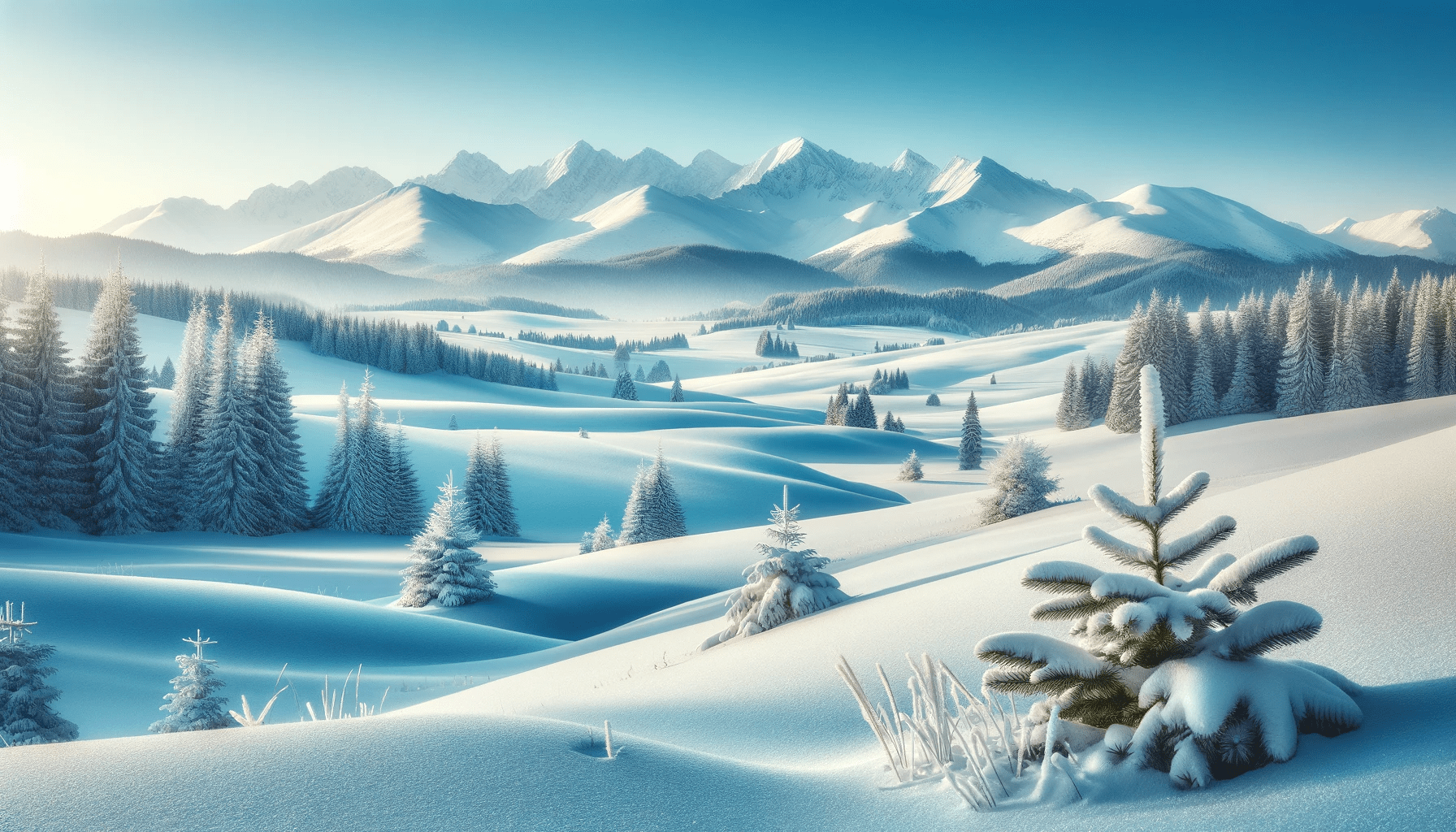 snow scene