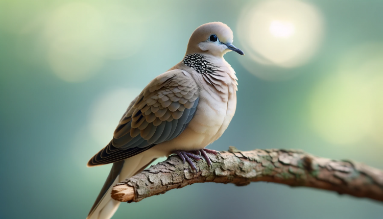 Non breeding dove