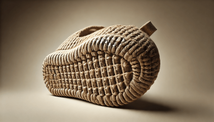 Ai Generated Crocheted Sole of a shoe