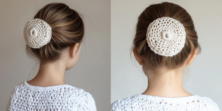 Ai example of a chignon cap