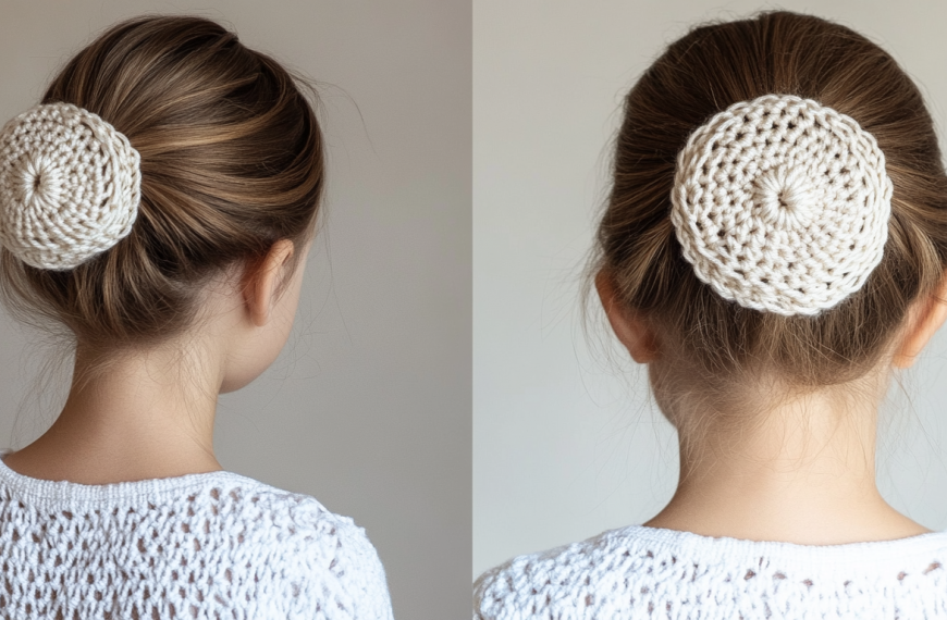 Ai example of a chignon cap