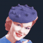 1930’s Crochet Wing Knot Hat – FREE Vintage Crochet Pattern