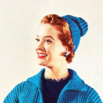 Vintage Finger Tip Length Coat – FREE Knitting Pattern