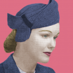 The Roamer 1930’s Crochet Hat – FREE Vintage Crochet Pattern