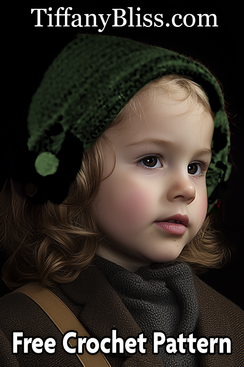 Dutch Crochet Hat Ai Augmented Image