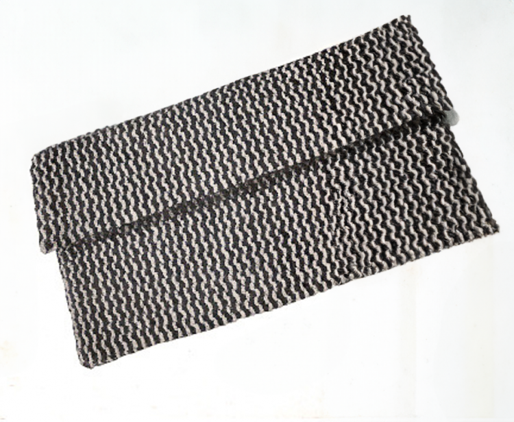 Easy Double Crochet Envelope Purse Original photo