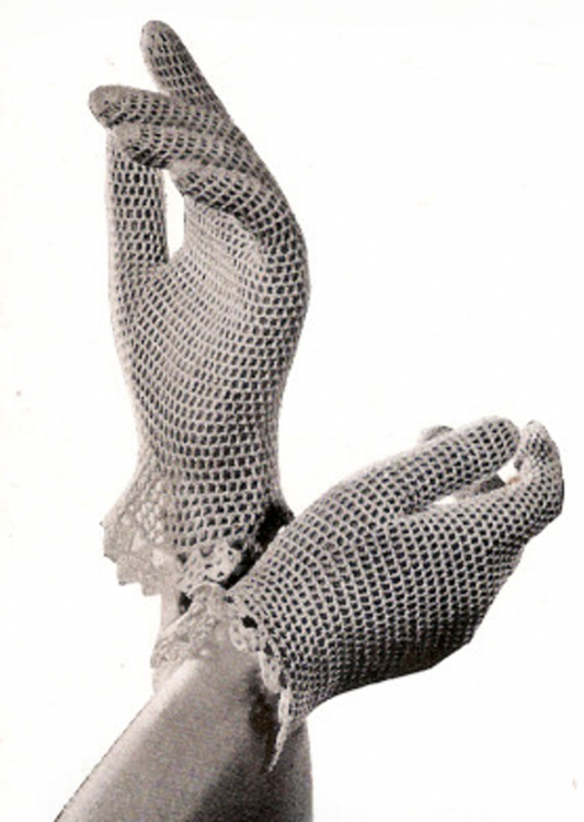 Summer Gloves original pattern photo