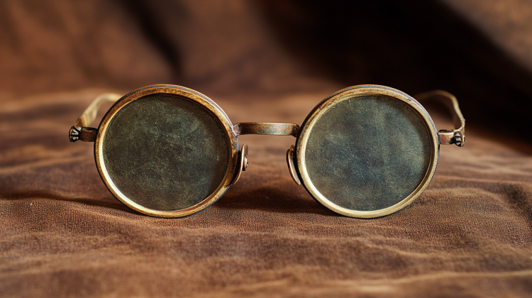 antique glasses ai generated